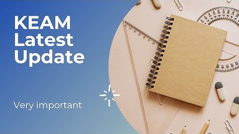 keam 2021 updation