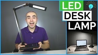 LE Dimmable LED Desk Lamp Review: Sleek LED Desk Lighting