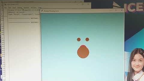 Tugas Sistem Digital - Python IDLE Animasi Beruang lucu