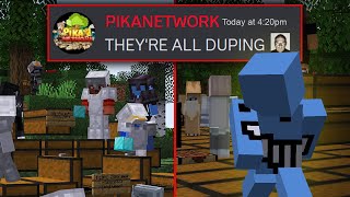 Duping with 100 players on Minecraft's Biggest Paytowin Cracked Server