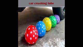 Car vs things experiment | things vs car compilation | car crushing tube #cctube | part 27 screenshot 3