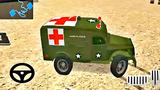 US Army Transport Ambulance Driving Rescue Game Simulator 3d - Android Gameplay 2020 screenshot 3