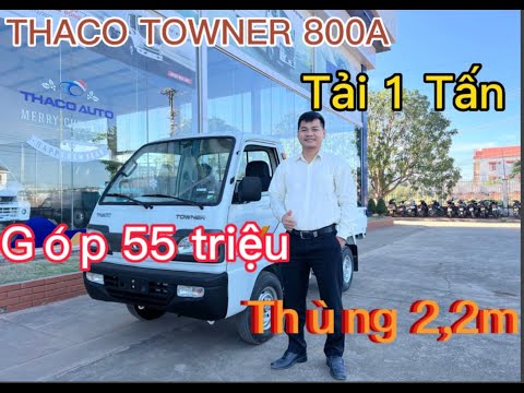 Video Báo giá lăn bánh THACO TOWNER 800A tải 1 tấn thùng... - youtube