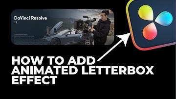 How to Add Animated LETTERBOX Effect Tutorial In Davinci Resolve in Seconds!