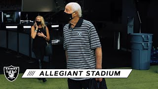 Details Touring Allegiant Stadium Brings Back Memories for Fred Biletnikoff | Las Vegas Raiders News