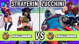 2XKO ▰ StrayErin (Akali / Ahri) vs Fabulouszucchini (Blitzcrank / Braum) ▰ High Level Gameplay