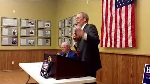 Tom Hoefling speaks to Jones County Republicans, M...