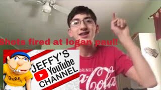 Shots Fired At Logan Paul Rant About Sml Movie Jeffys Youtube Channel