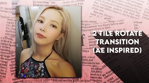 2 tile rotate transitions (ae inspired) | | alight motion tutorial ミ
