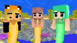 Monster School _ Zombie x Squid Game What If MERMAID â  ¤ HUMAN Pass 4 - Minecraft Animation