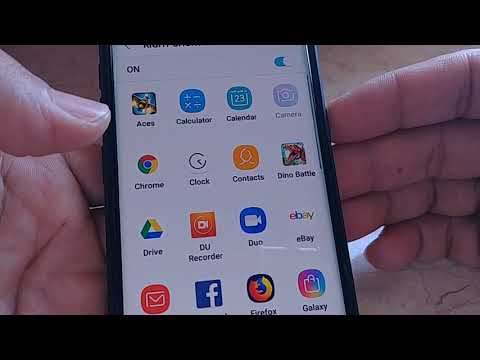 How to change App Shortcut from lock screen on Samsung S9 or S9 +