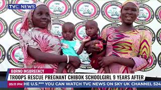 Full JH: Troops Rescue Pregnant Chibok Schoolgirl 9 Years After News