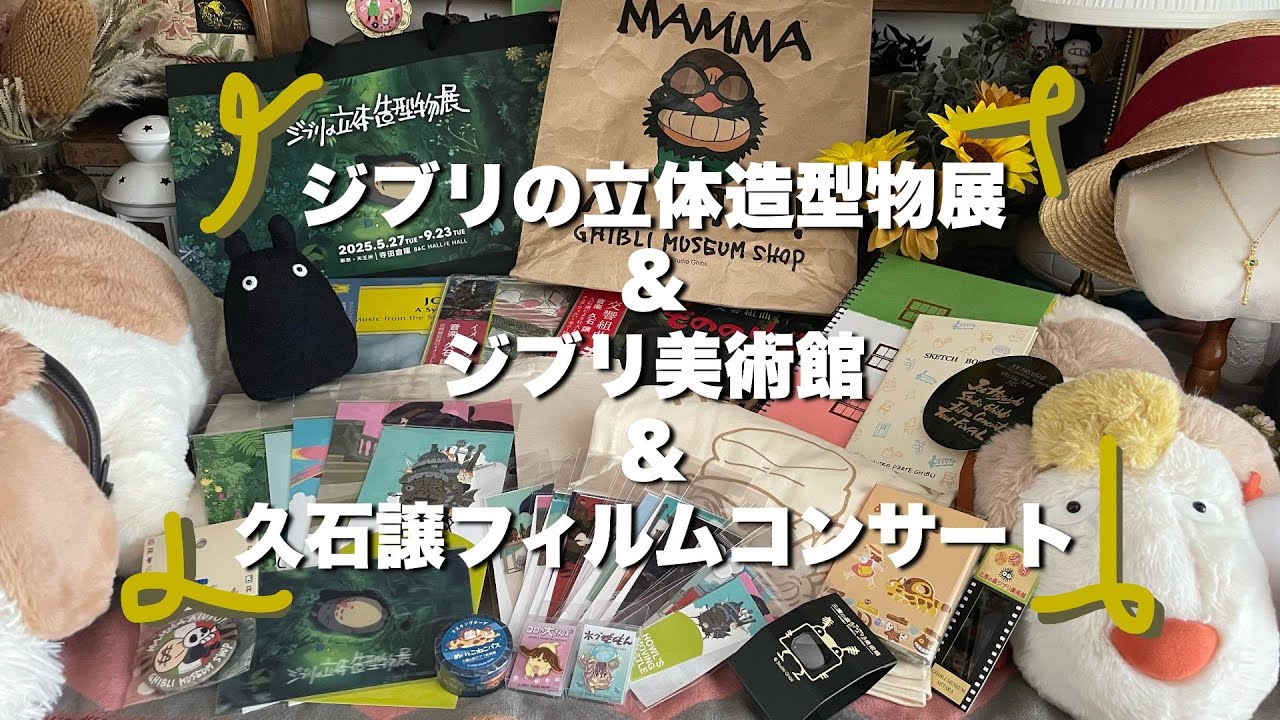 《購入品紹介》東京旅行でジブリグッズ爆買い！！！💥