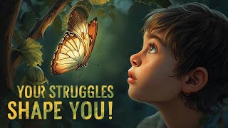 The Butterfly and the Cocoon 🦋 | Powerful Motivational Story on Struggles & Strength