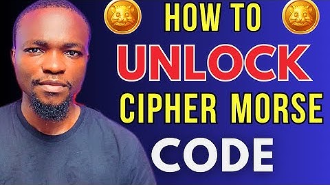 TUTORIAL: How to UNLOCK Cipher Morse Code On Hamster Kombat || Daily Cipher Morse Code