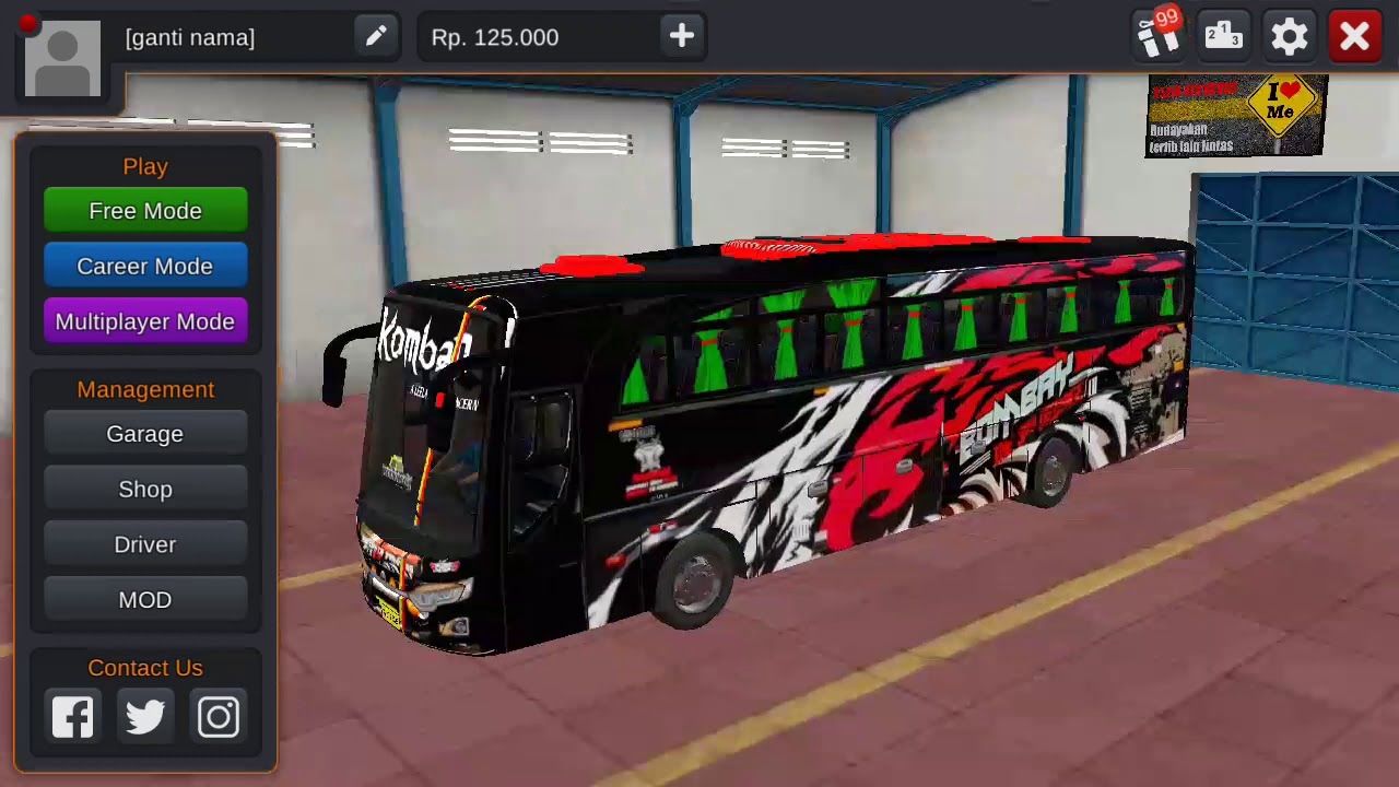 Komban bus simulator idonesia ഇടിച്ചു കുടുങ്ങി - YouTube