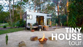 Off Grid Tiny Home by the River | Port Macquirie Australia | Tiny House Tour by find the Perfect Place 38,825 views 11 months ago 15 minutes