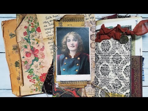 ジャンクジャーナル Junk journal ジャンクジャーナル - YouTube