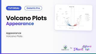 Volcano Plots · Appearance | DataViz Pro Tutorial Update