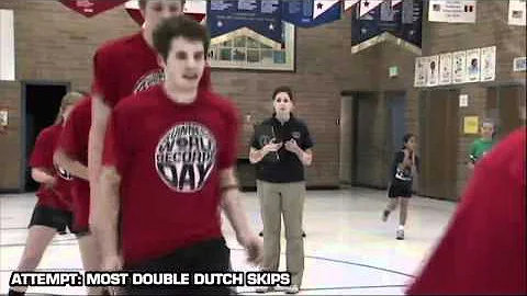 Guinness World Records Day 2010: Most Double Dutch Skips