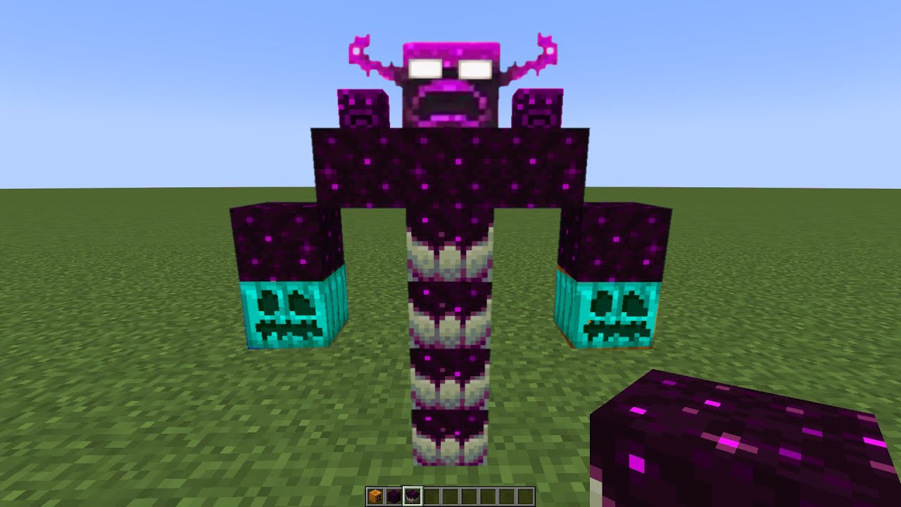 what if you create an ENDER WARDEN BOSS in MINECRAFT - YouTube