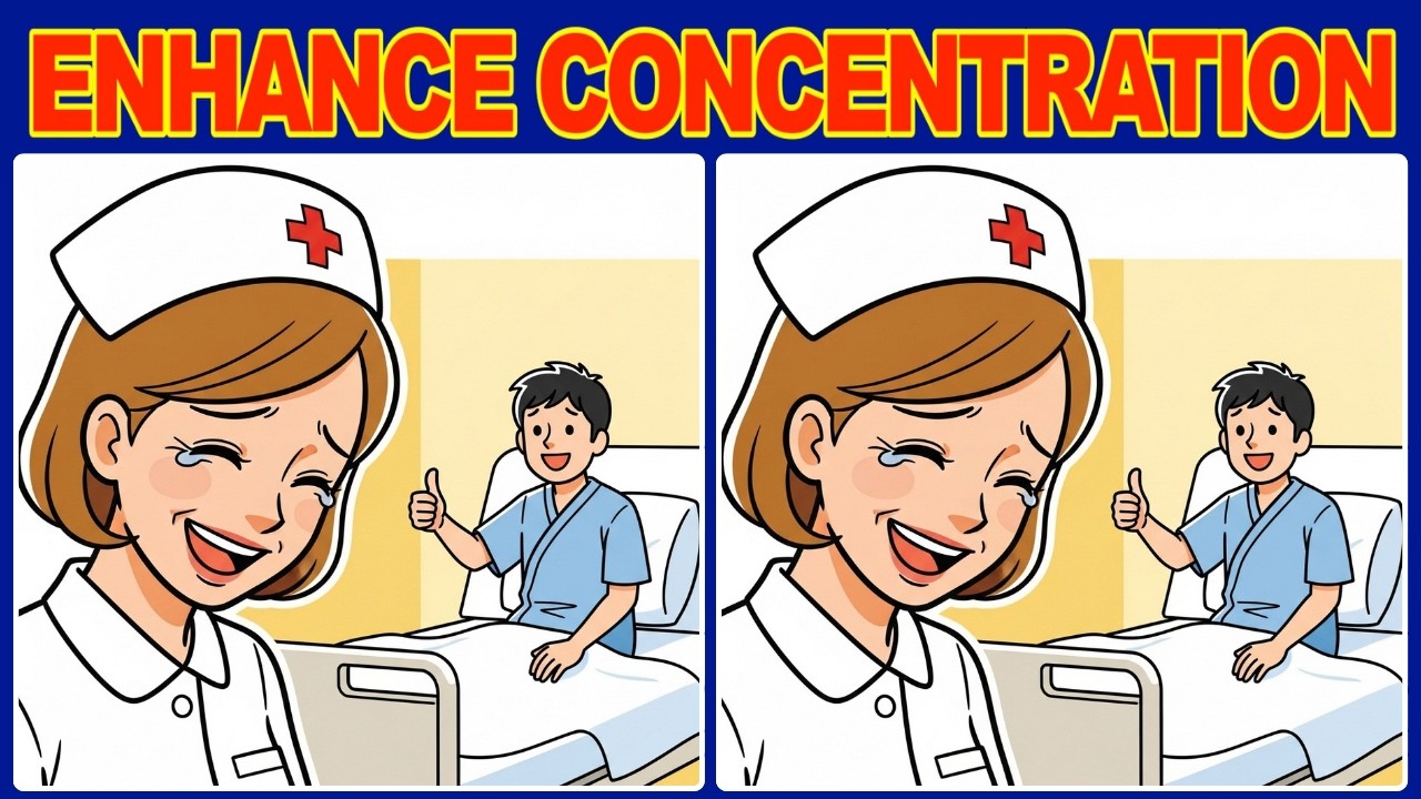 【Spot the difference】👀Improve your concentration to find the difference!!