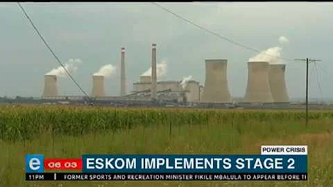 Eskom implements stage