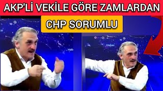 AKP'Lİ Vekil Ahmet Hamdi Çamlı, Zamlardan CHP'yi Sorumlu Tuttu!