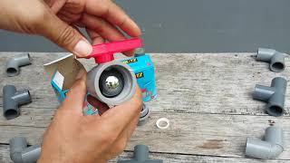 bongkar cara kerja stop kran valve