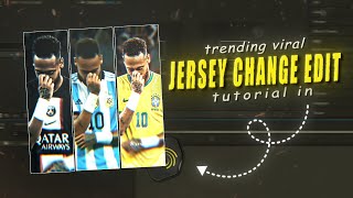 TikTok Jersey Change Trend Edit Tutorial | Alight Motion (+Free Preset)