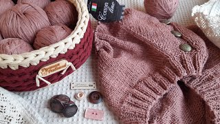 картинка: ВЯЗАНИЕ🧶 Начала Новый Процесс / Футболка из Хлопка со Льном #вязание