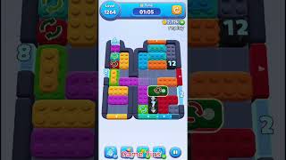 Color Block Jam level 1264 Solution Walkthroug