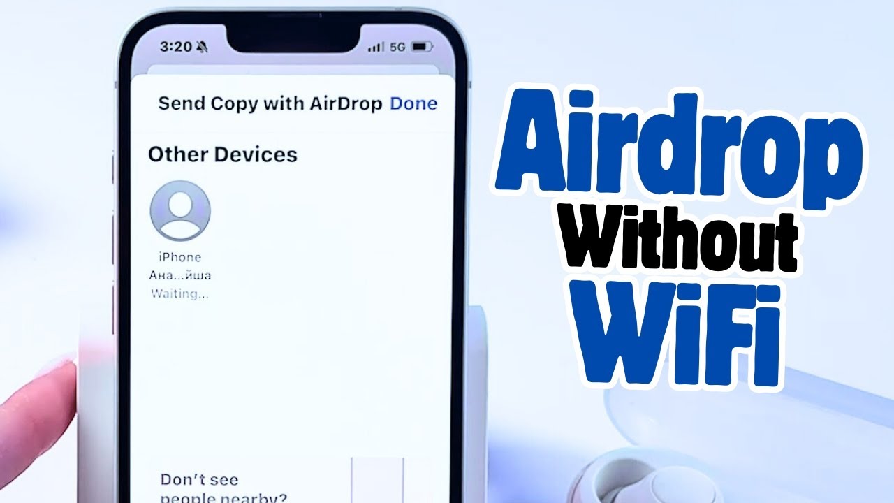 How to Use AirDrop on iPhone 16e Without WiFi