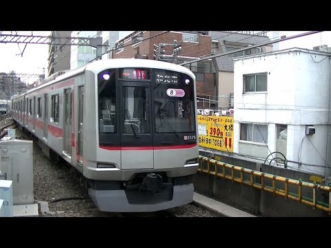 東急東横線5050系5175F急行和光市行き 中目黒駅入線