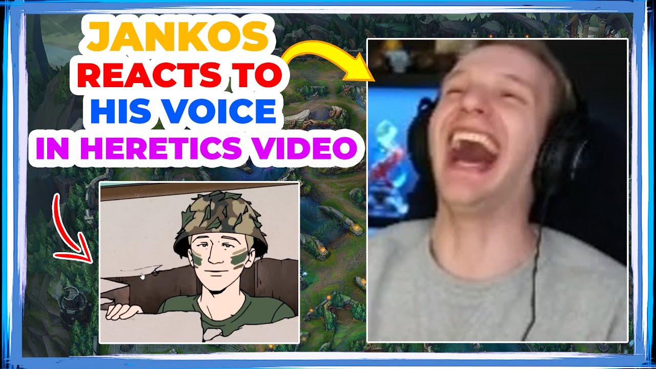 Jankos Reacts to His Voice in Heretics Video 🤬
