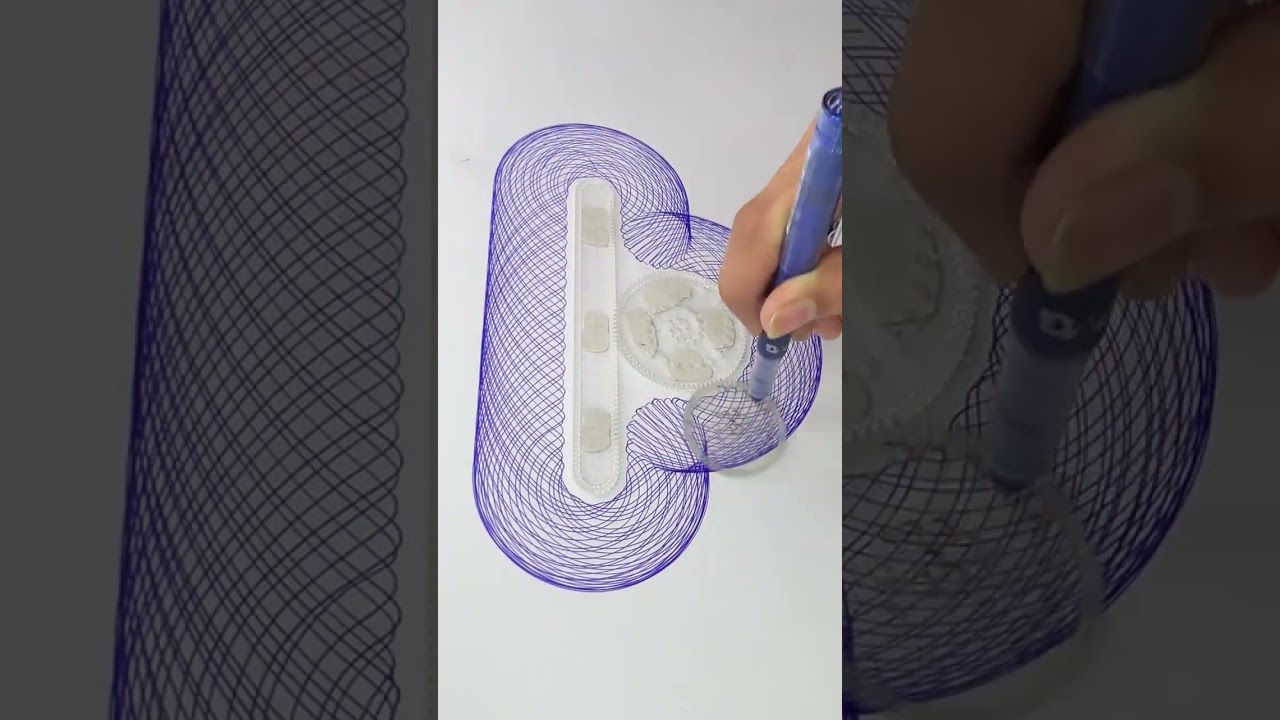 Watch the Serpent Design Emerge Slowly. 