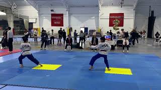 Final round 2026 Pennsylvania State Championship Silver Medalist #USATKD #poomsae #taekwondo #taeguk