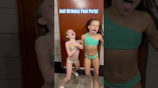 Half Birthday Pool Party Fun! #fun #poolparty #halfbirthday #trending #fun