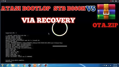 Cara mengatasi Bootlop stb B860H V5