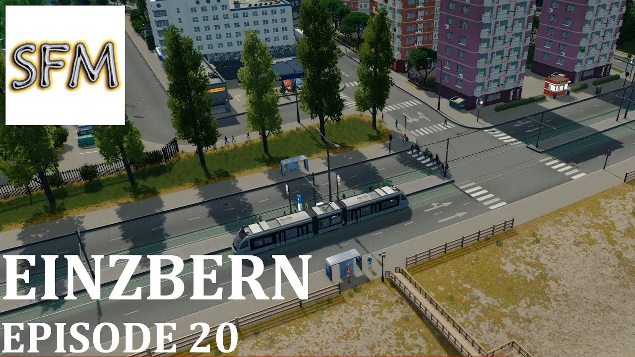 EINZBERN. Leeds tram line (20) | Cities Skylines