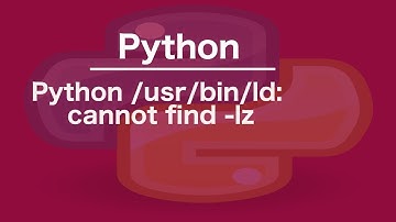 python /usr/bin/ld: cannot find -lz