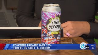 Concerns are brewing for CNY brewery following tariffs on steel and aluminum