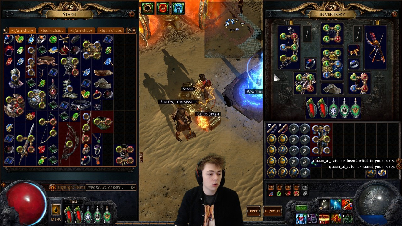 cold brew coffee Legacy Siege Ballista Champion Elemental = Ethical Build