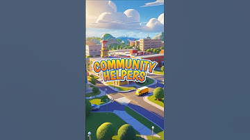 Community Helpers Song 🚒👩‍⚕️ | Doctor, Teacher, Firefighter & Policeman for Kids