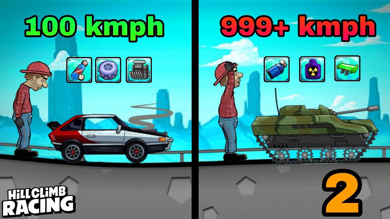 5 EASY To IMPOSSIBLE CHALLENGES in Hill Climb Racing #2