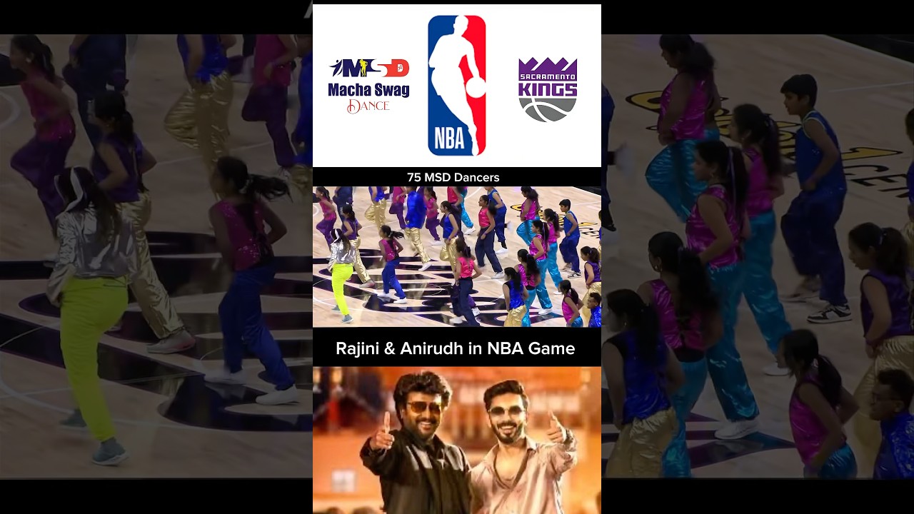 🏀✨ When NBA meets Kollywood! ❤️‍🔥 