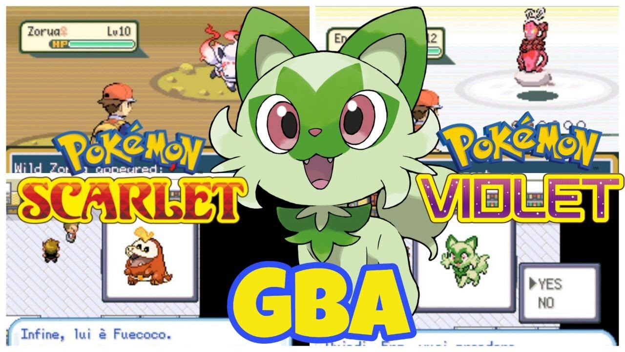 Pokemon Scarlet and Violet GBA Download - PokéHarbor