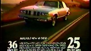 Sports Performance 1982 Oldsmobile Cutlass Commercial