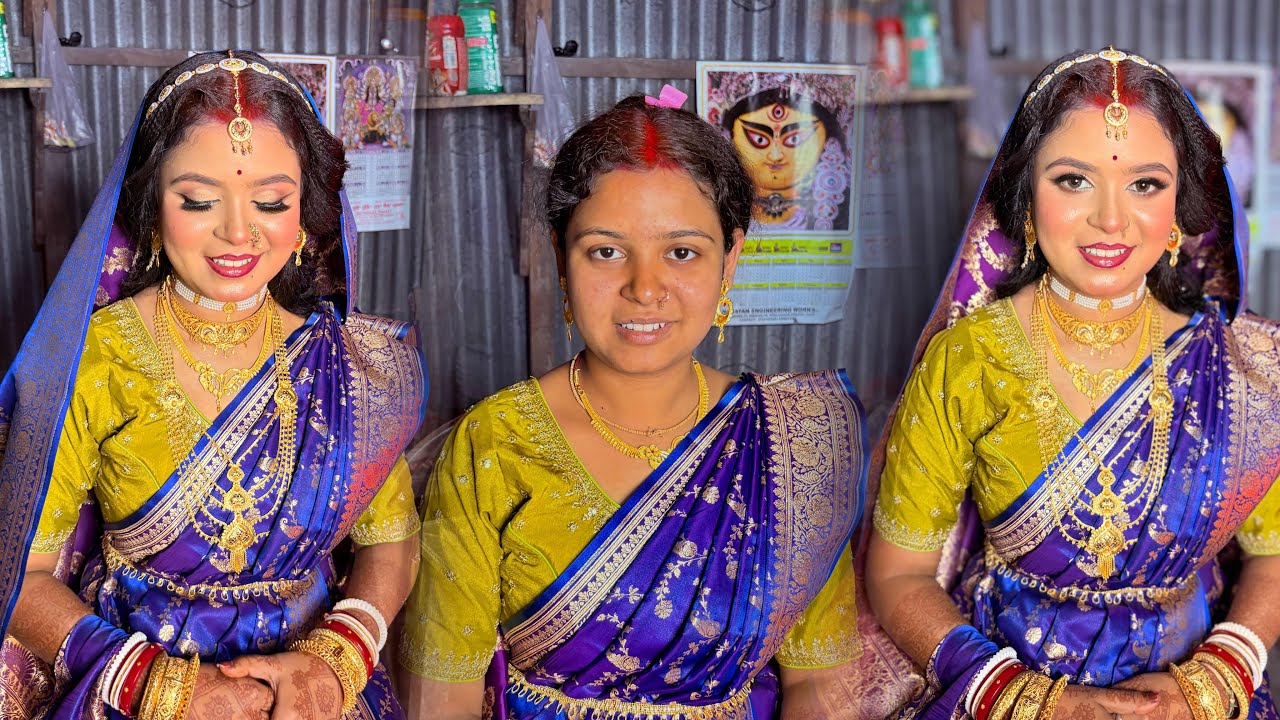 reception bride দের face এ glow আলাদাই থাকে 😍