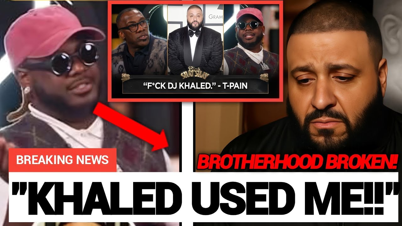 T-Pain Finally Exposes the Truth Behind His Fallout With DJ Khaled | The Betrayal He Hid for Years! 